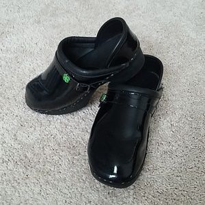 Black clogs